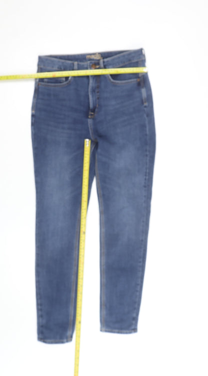 Marks and Spencer Women's Blue Skinny Magic Jeans Size 12 Regular