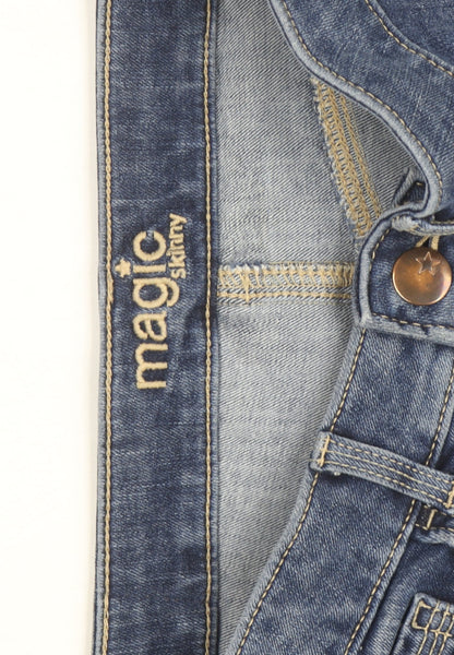 Marks and Spencer Women's Blue Skinny Magic Jeans Size 12 Regular