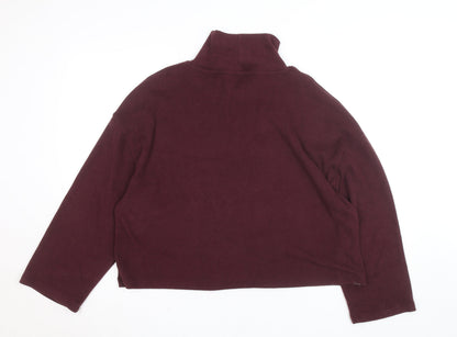 Dunnes Women’s Purple Roll Neck Long Sleeve Pullover Jumper L