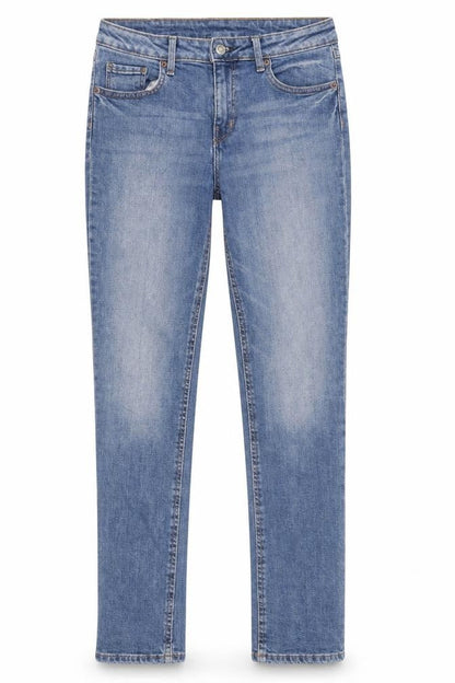 H&M Women’s Blue Slim Ankle Jeans Size 10 Regular Fit Denim