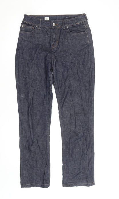 Tommy Hilfiger Women's Blue Straight Classic Fit Jeans Size 10