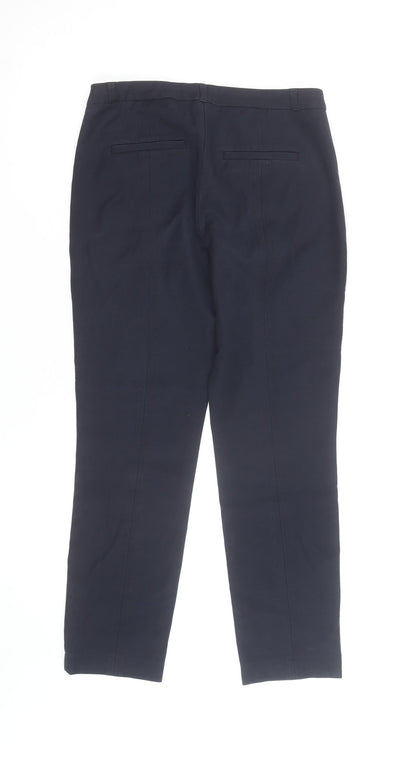 Taifun Women Blue Skinny Stretch Trousers Size 8 Slim Fit