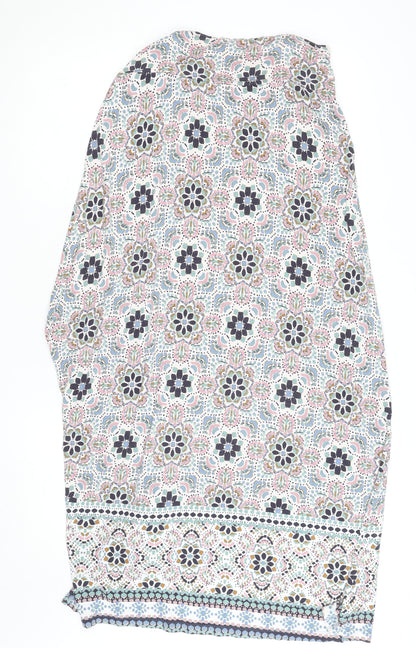 Artisan NY Women's Multicoloured Midi Wrap Cotton Skirt Size M