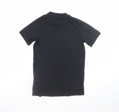 Nike Boys Black LFC Graphic Logo Short Sleeve Cotton T-Shirt 9-10 Years