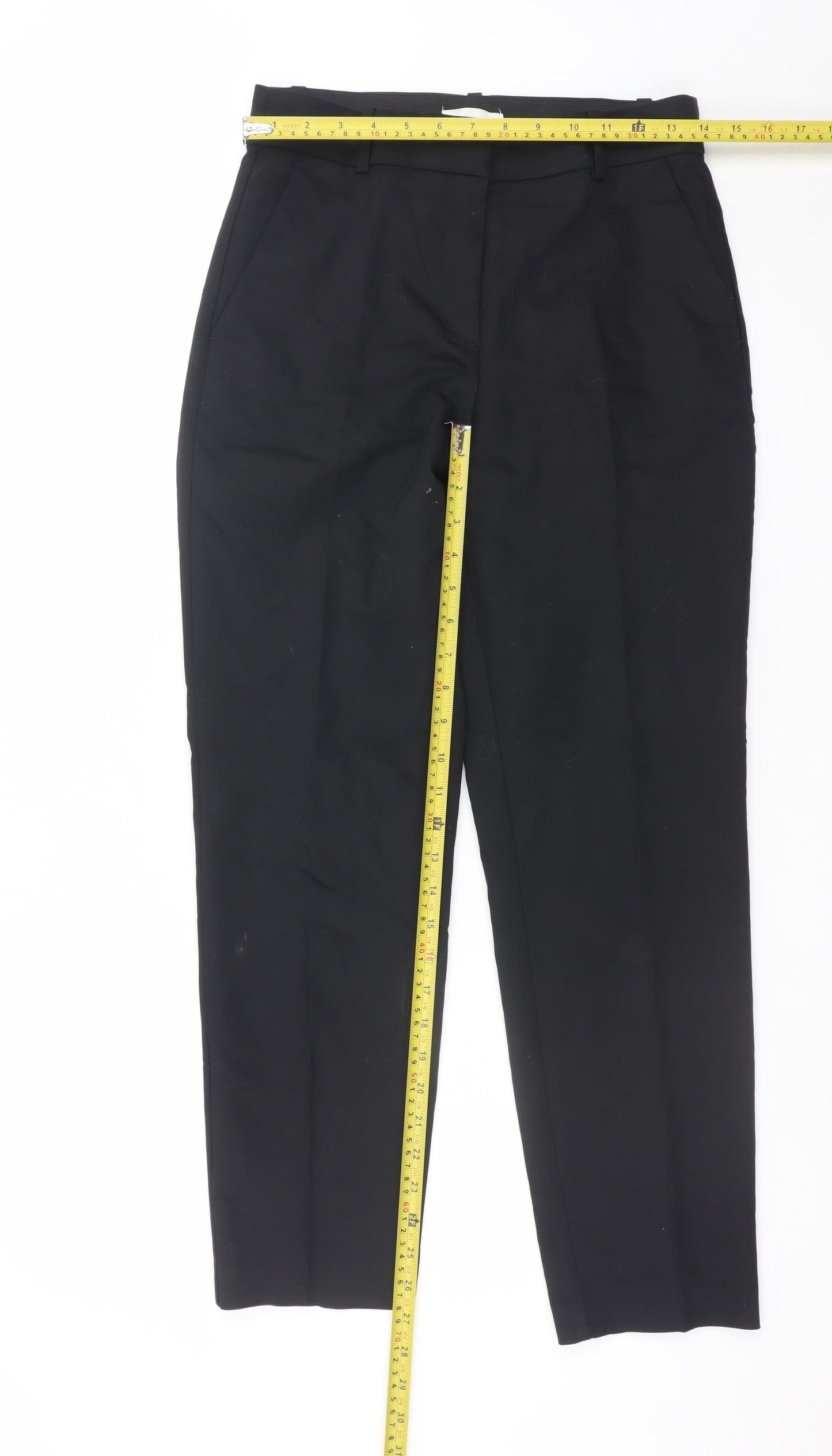 H&M Women’s Black Straight Slim Fit Jeans Size 8