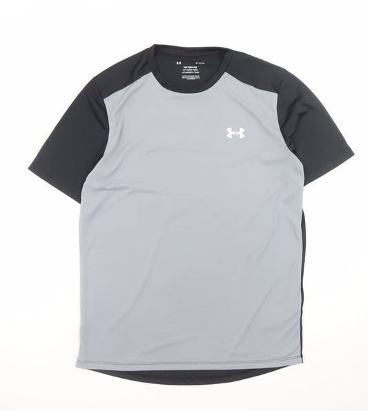 Under Armour Men's Grey Tech Tee T-Shirt Size S Moisture Wicking
