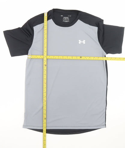 Under Armour Men's Grey Tech Tee T-Shirt Size S Moisture Wicking
