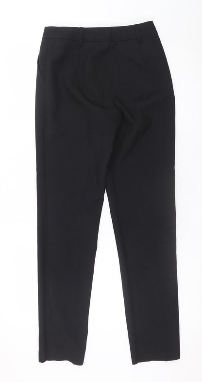 Primark Cares Women Black Size 4 Dress Pants Straight Leg Trousers