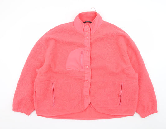 Dunnes Stores Women’s Pink Fleece Jacket Size L