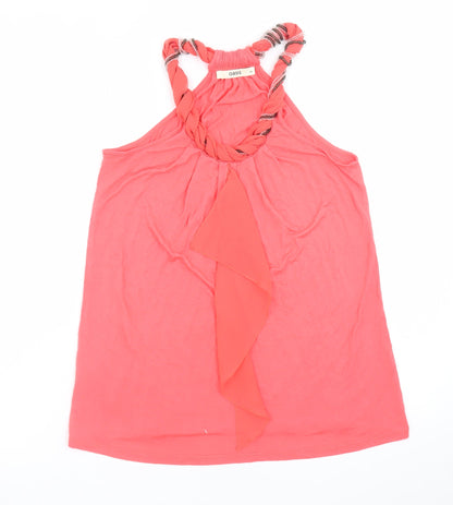Oasis Women’s Pink Halter Neck Camisole Tank Top XS