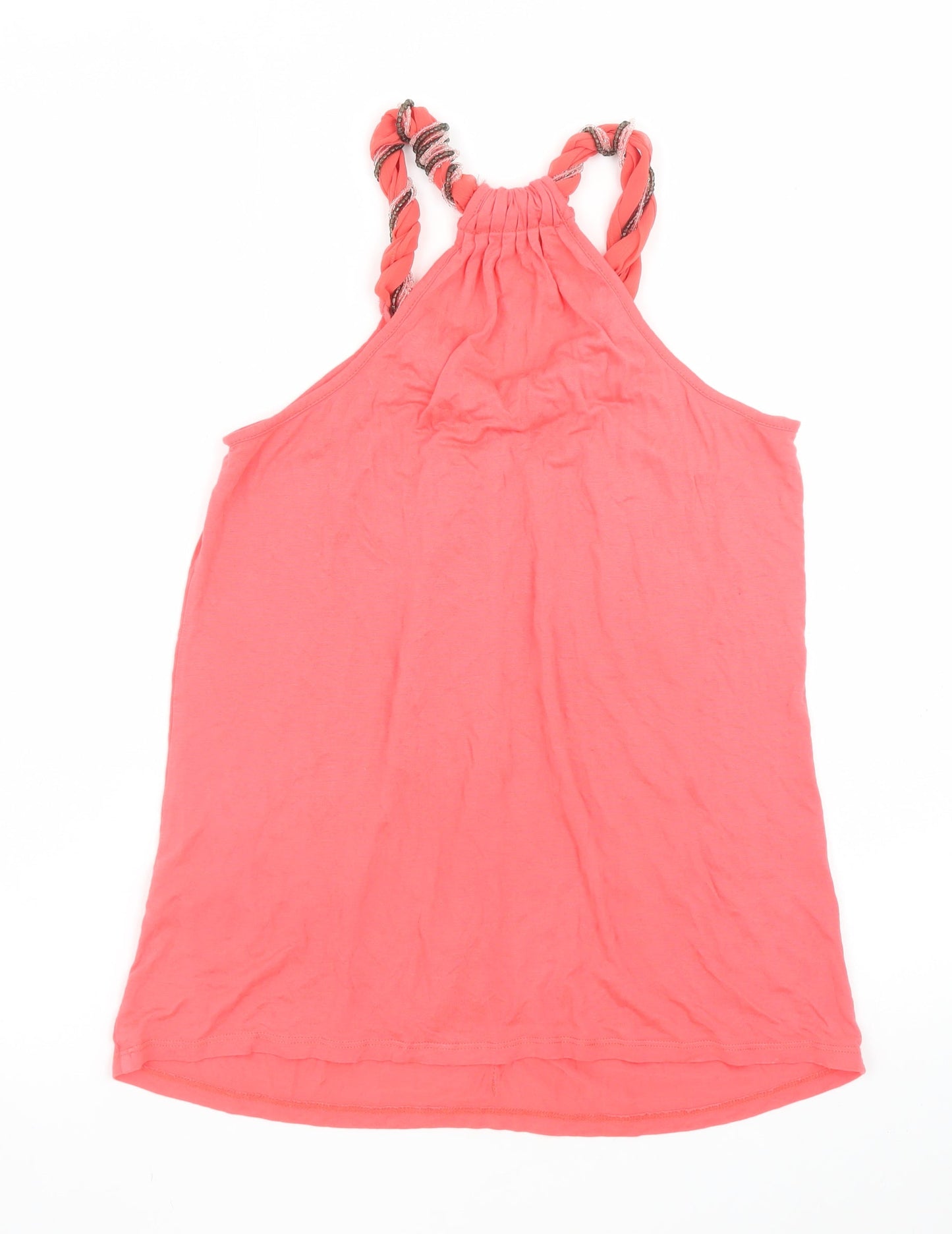 Oasis Women’s Pink Halter Neck Camisole Tank Top XS