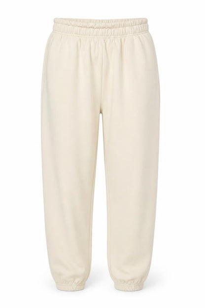 Dunnes Stores Women’s Beige XS Elastic Waist Fleece Sweatpants