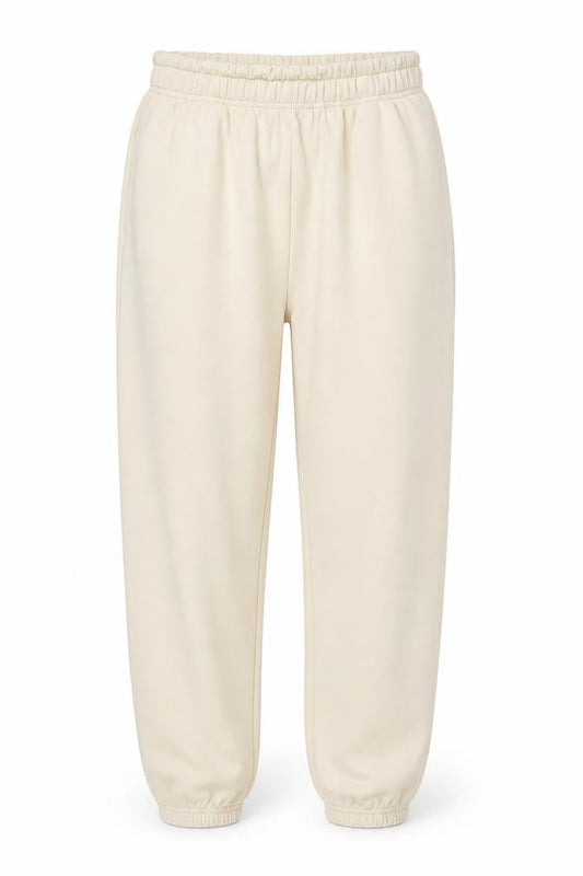 Dunnes Stores Women’s Beige XS Elastic Waist Fleece Sweatpants