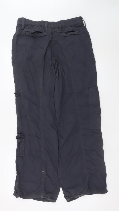 BDG Urban Outfitters Men's Black Cargo Trousers M Regular Cotton