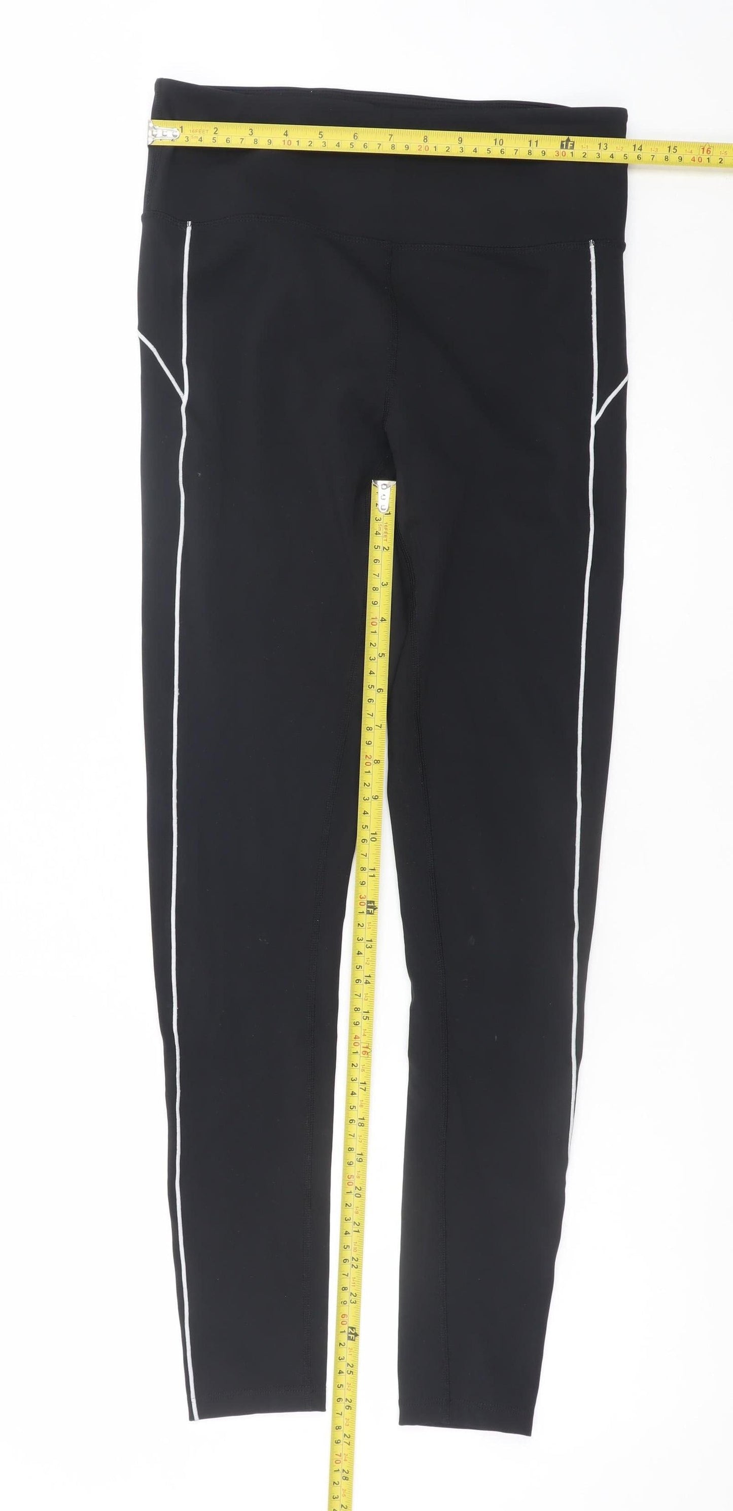 Primark Women’s Black Ankle-Length Sports Leggings M