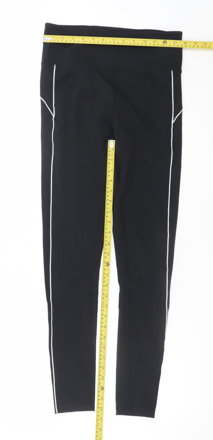 Primark Women’s Black Ankle-Length Sports Leggings M