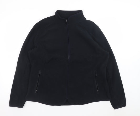 Dunnes Stores Men’s Black XL Fleece Full Zip Jacket