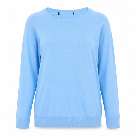 Dunnes Stores Women's Blue XL Crew Neck Pullover Jumper