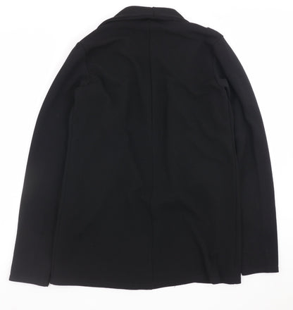 PrettyLittleThing Women’s Black Slim Fit Double Button Blazer UK 6