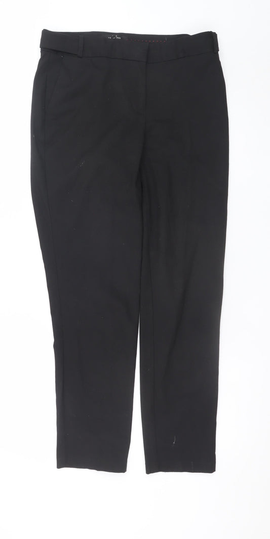 Next Women’s Black Tall Size 10L Stretch Dress Trousers