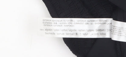 Bershka Women's Black 100% Cotton Strapless Camisole Top Size 12