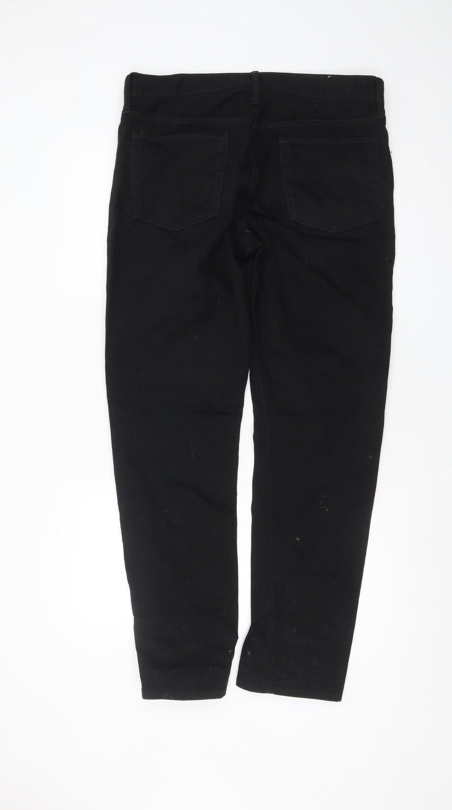 GAP Mens Black Slim Fit Denim Jeans 33x32 Classic Style