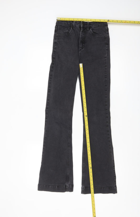 BDG Urban Outfitters Women's Black Flared Jeans W27 L30
