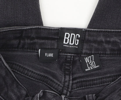 BDG Urban Outfitters Women's Black Flared Jeans W27 L30