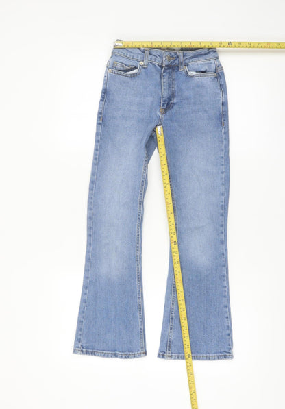 New Look Girls Blue Flared Denim Jeans Age 9 Years 134cm