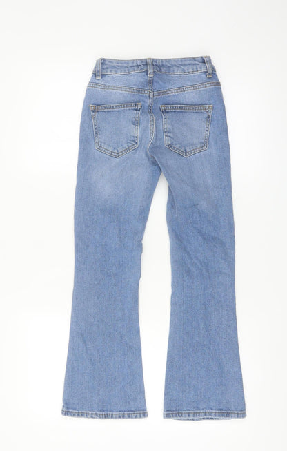 New Look Girls Blue Flared Denim Jeans Age 9 Years 134cm