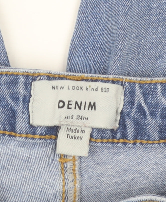 New Look Girls Blue Flared Denim Jeans Age 9 Years 134cm