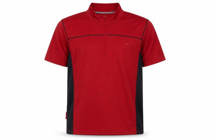 Mountain Warehouse Men’s Red XL Quick Dry 1/4 Zip Active T-Shirt