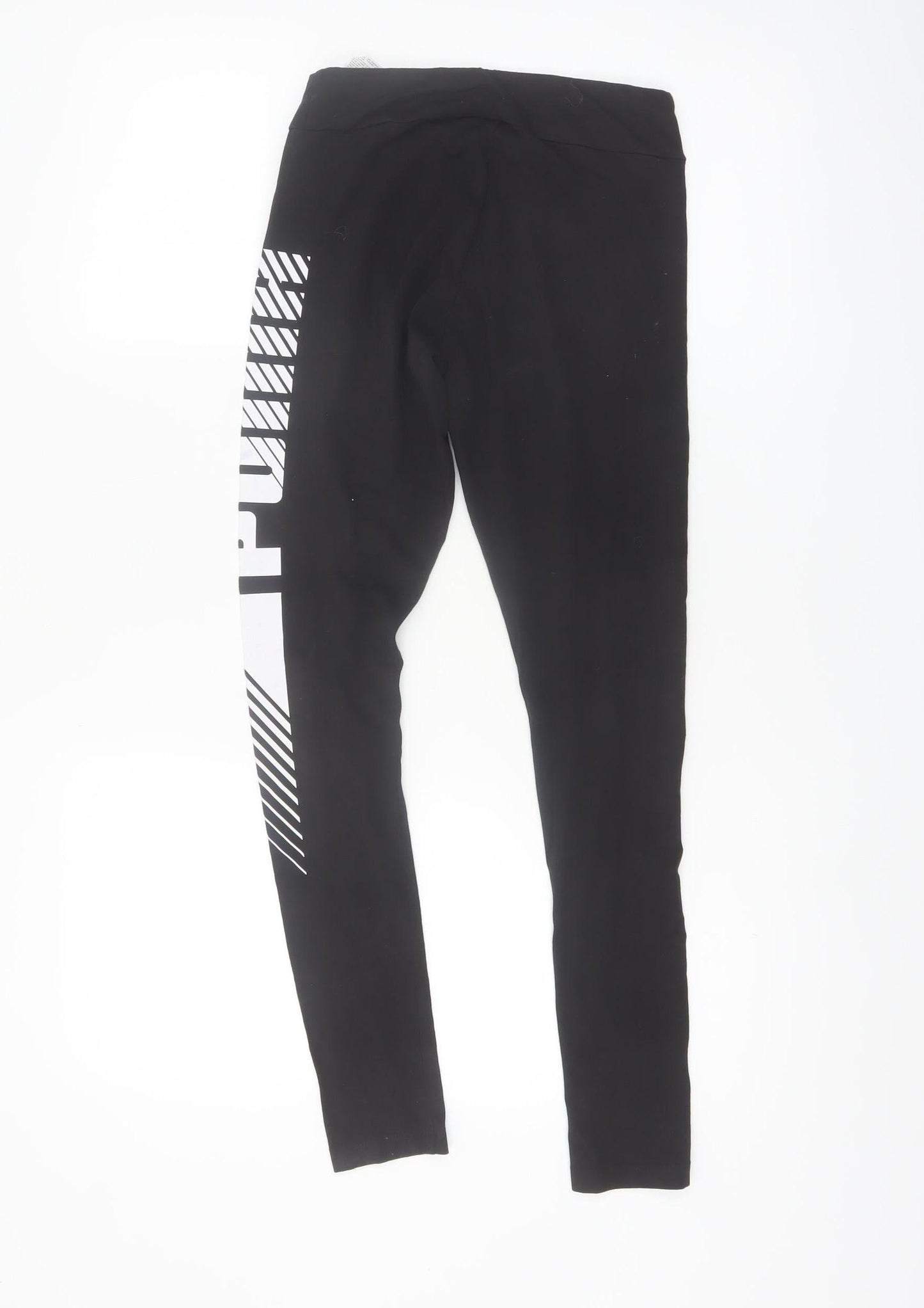 Puma Womens Black XS Leggings Stretch Sports Gymwear