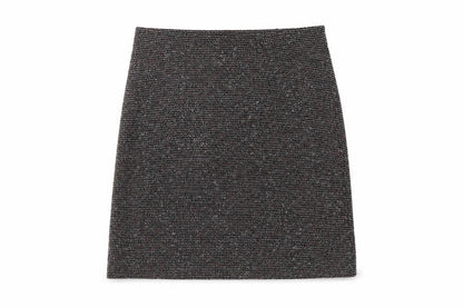 Marks and Spencer Womens Grey Tweed Pencil Skirt Size 14