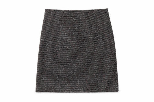 Marks and Spencer Womens Grey Tweed Pencil Skirt Size 14