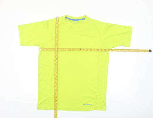 Pro Touch Men's Yellow Running T-Shirt L Moisture Wicking