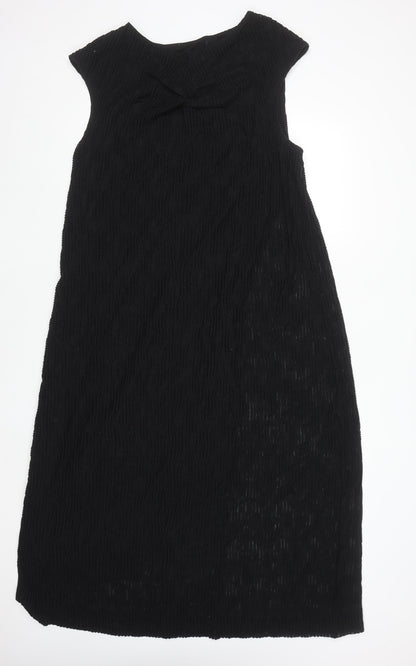 Next Women’s Black Sleeveless Shift Dress Size 22 Plus