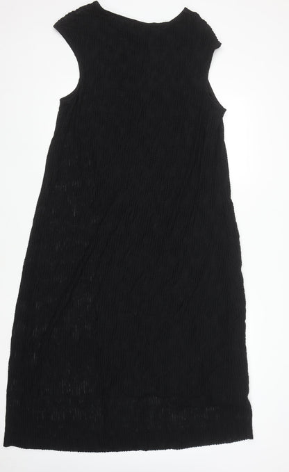 Next Women’s Black Sleeveless Shift Dress Size 22 Plus