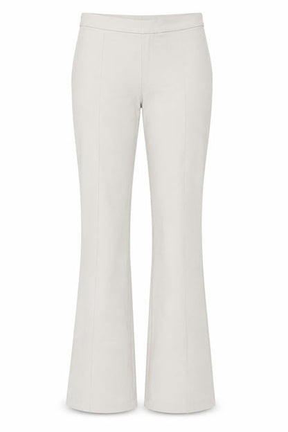 H&M Divided Women's Beige Flared Stretch Trousers Size 10