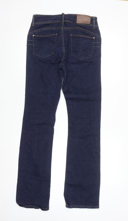 Rant & Rave Women's Blue High Rise Straight Jeans Size 10