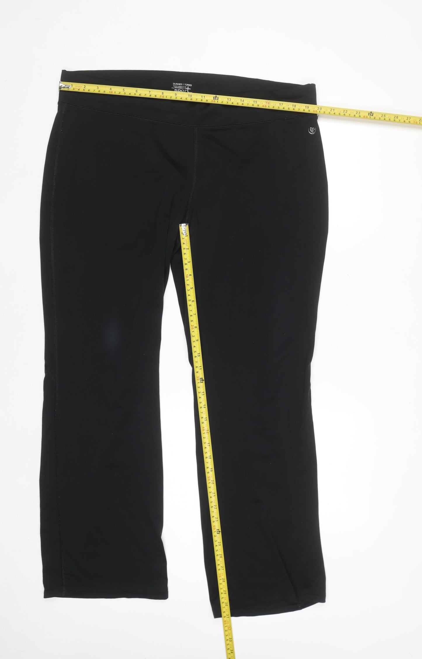 Dunnes Stores Women’s Black XL Bootcut Sport Trousers