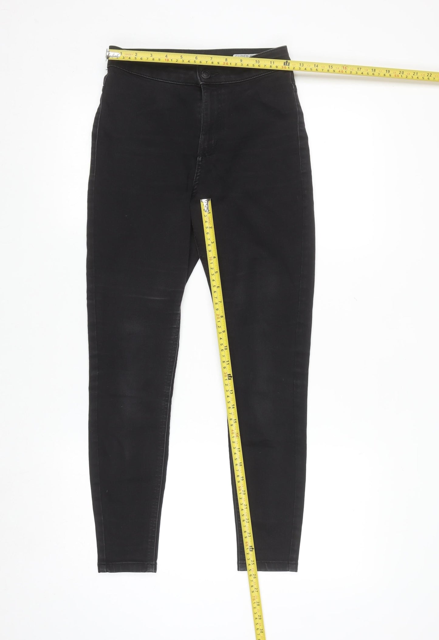 Marks and Spencer Women’s Black Size 8 Short Super Skinny Jeans