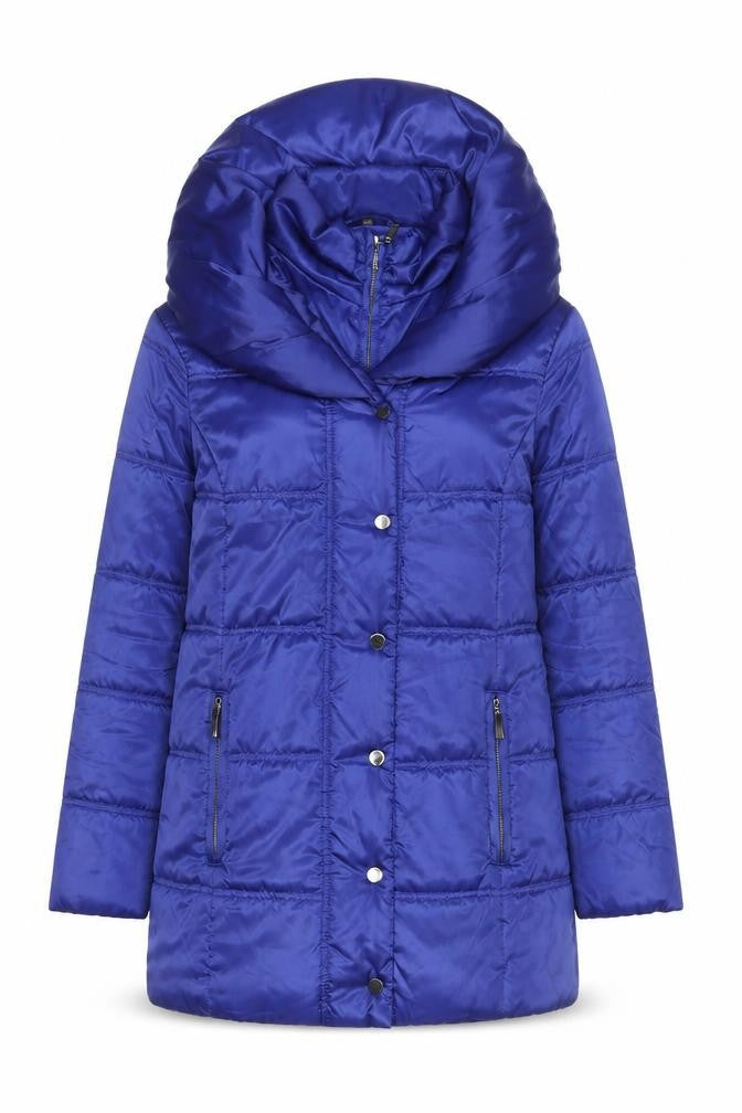 Alexon Women Blue Size 10 Puffer Coat Mid-Length Winter Jacket