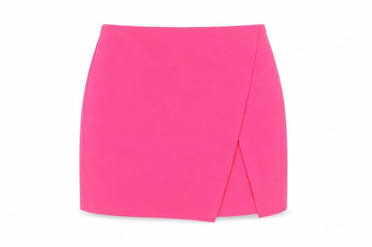 Primark Women's Pink Short Pencil Skirt Size 4 Stretch Zip