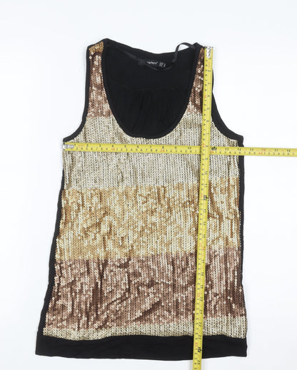 Atmosphere Women’s Multicoloured Sequin Camisole Tank Top Size 12