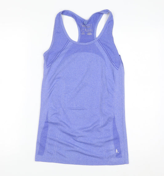 Marks and Spencer Women’s Purple Racerback Workout Tank Top Size 6