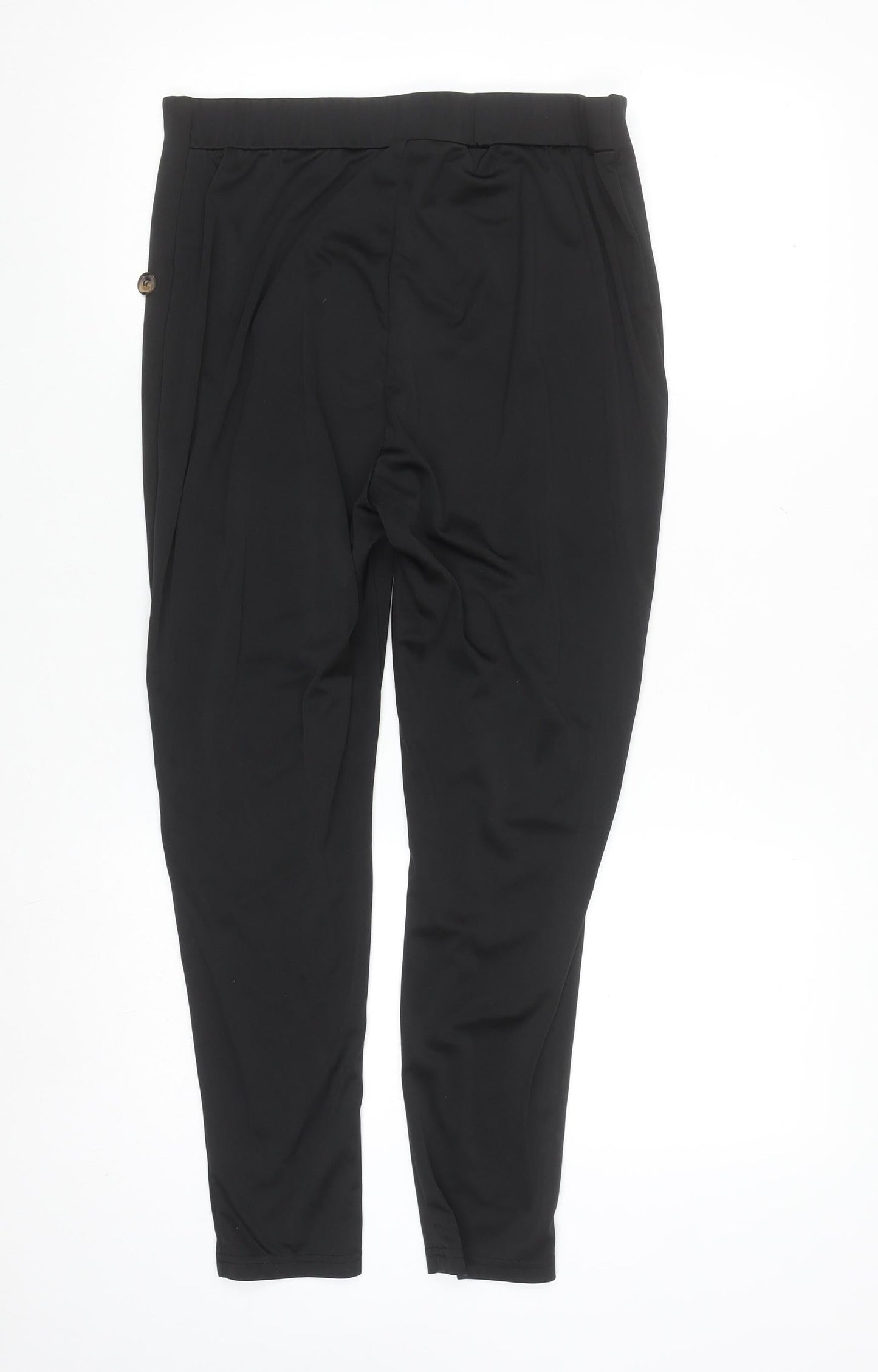 SHEIN Curve Women's Black High Waist Button Jeggings Size XL