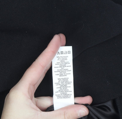 Atmosphere Womens Black Size 12 Pencil Skirt Workwear Stretch