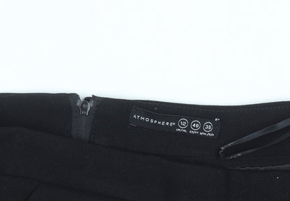 Atmosphere Womens Black Size 12 Pencil Skirt Workwear Stretch