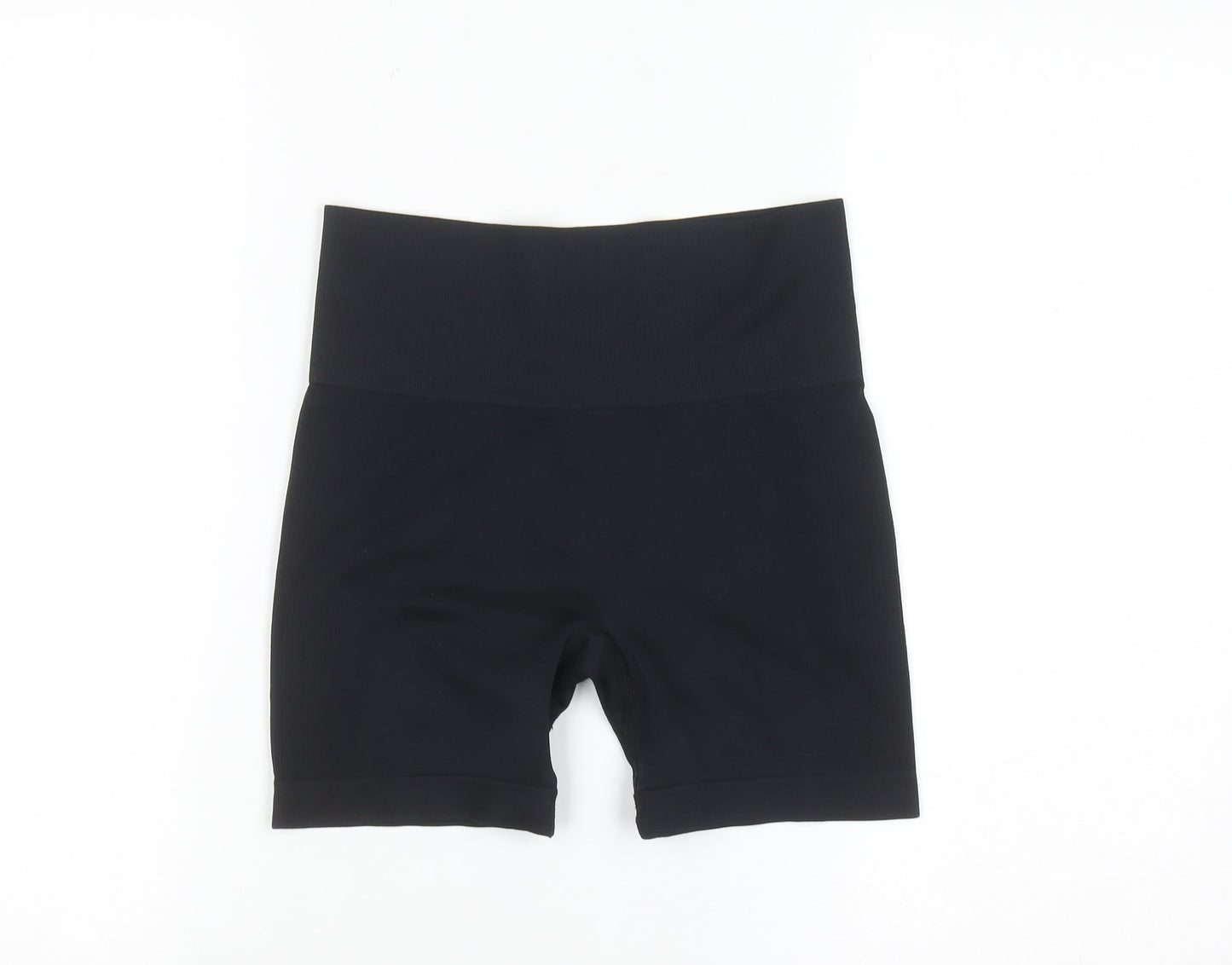 Primark Women's Black XS Biker Workout Shorts Polyester Blend
